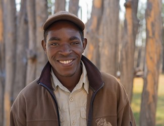 Nelson Sabata, gids bij Lamp Chobe, Namibia, kernwaarde integriteit